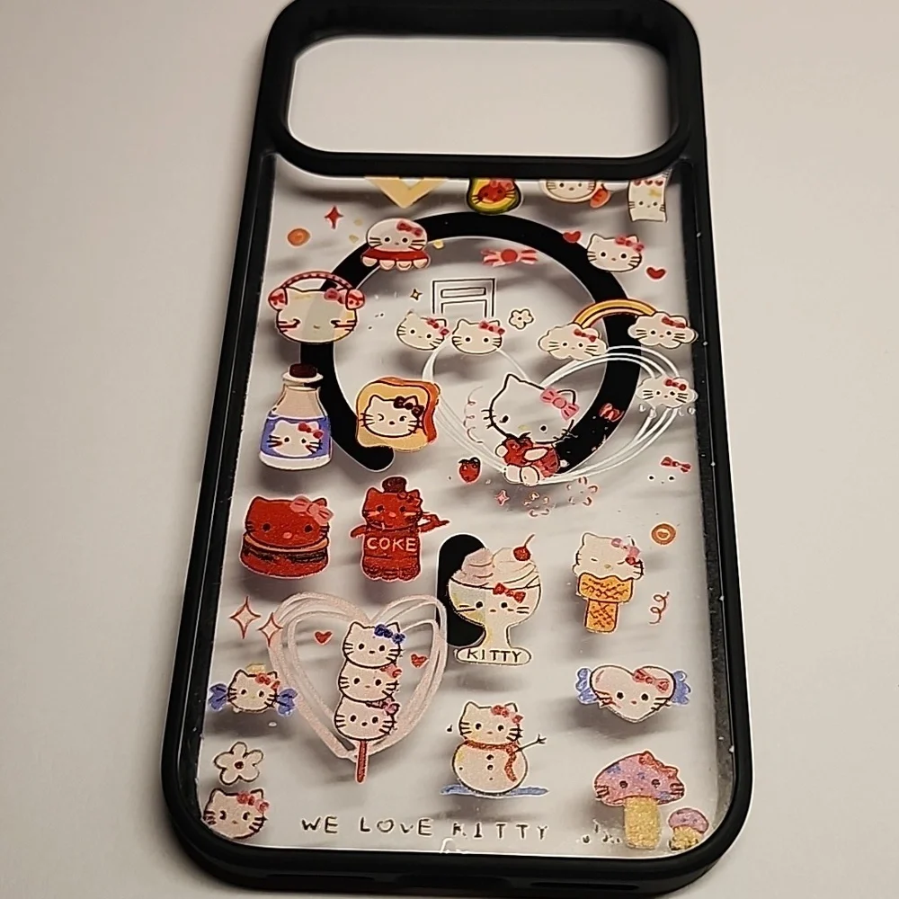 Brand new Apple IPhone 17 Pro Max Hello Kitty Silicone Phone case